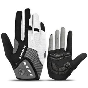 INBIKE Bike Gloves Full Finger Gel Padded Bicycle Gloves with Touch Screen