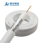 Factory price 75 Ohm Flexible RG6 Coax Cable  with PVC or PE Jacket