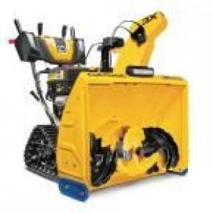 Track Drive Three-Stage Snow Blower with Electric Start Gas Steel Chute Power Steering