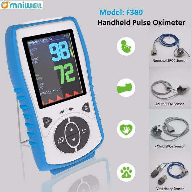 Buy F380 Handheld Pulse Oximeter from Omni Well Industrial (Wuhan) Co