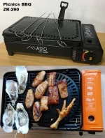 ZR-290 Portable Camping Gas Single Burner Stove Picnics BBQ