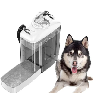 Portable Kettle for Human and Dog Sharing, Two-Way Usage with Large Capacity.