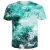 Import Short Sleeve Digital Printing T-shirts Round Neck Polyester Tie Dye Blank Shirt Sublimation Printing Top Tees from Pakistan