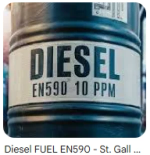 EN590 10 PPM Ultra Low Sulfur Diesel Fuel for Automotive & Industrial Use