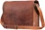 Import Leather vintage rustic cross body bag from USA