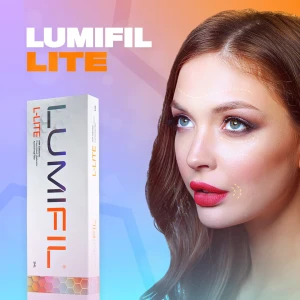 Lumifil Kiss Max Lite with Lido for Lips Forehead Lines Glabella Lines Crow′ S Feet Dermal Filler Injection 1ml with CE