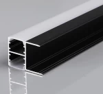 Aluminum led profile led strip light channel with PC lens diffuser and accessories for led aluminum profile