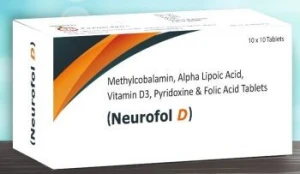Neurofol D  - Methylcobalamin, Alpha Lipoic Acid, Vitamin D3, Pyridoxine & Folic Acid Tablets