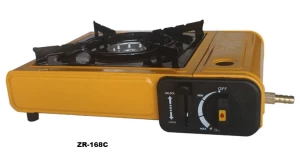 ZR-168CPortable Camping Gas Single Burner Stove Picnics BBQ