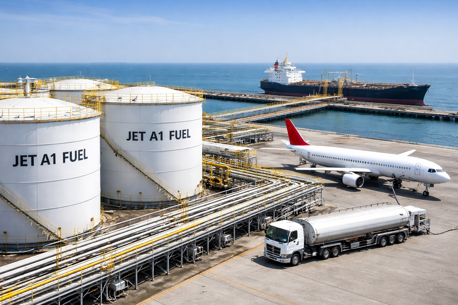 Buy Jet A1 Aviation Fuel Fob Mexico Us Gulf Astm D1655 Bulk 100,000 Mt ...