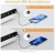 Import HAPPRUN Projector, Native 1080P Bluetooth Projector with 100''Screen, from USA
