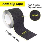 Shoe Sole Grip Black Skate Board Skateboard Water Acrylic Nonslip Stair Anti-Slip Anti Slip Tape Anti-slip shoe grips