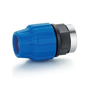 PP Compression Fitting-HDPE Compression fitting-Hdpe Fitting-Pipe Fitting-Push Fitting-Adaptor X FBSP