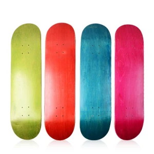 New Arrival Professional 7ply Maple Double Kick Concave Skateboard