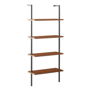 Industrial Metal & Wooden Shelving Unit | Retail Store Display Rack | Modular Shop Shelf System