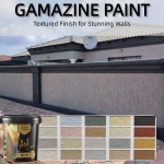 Gamazine Paint | Commercial Lobby Feature Wall Artistic Coating | High-Traffic Area Wear-Resistant Paint