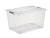 Popular 50L PP clear plastic storage box