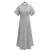 Import With stripe on the waist knitting midi length dress for women from China