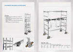Aluminium Foldable scaffolding