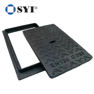 SYI Factory Customized Ductile Iron Class D400 Heavy Duty Manhole Covers