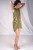 Import Green aloe dress with embroidery details from India