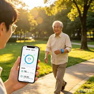 Elderly Health Positioning Smart Bracelet GPS Location Tracker Heart Rate Blood Pressure Monitor SOS Emergency Call Wat
