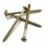 Yellow Zinc-plated Chipboard Screw
