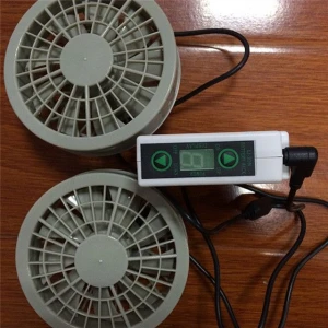 Hot selling customized rechargeable battery pack with 7.4v 12v air cooling fan for jackets