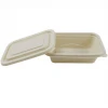 Factory price eco friendly corn starch biodegradable packaging bento lunch box meal disposable takeaway food container