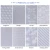 Import 10 sheets transparent embossed pattern 50 x 36  pvc film paperback self adhesive book cover from China
