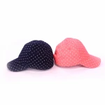 100% Cotton Fashion 5 Panel Spot Baseball Cap Popular Kids Hats Children