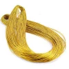 100 Meter /Bundle Gift box Package Tags Craft Supplies Wedding Decorations Gold String Rope Cords