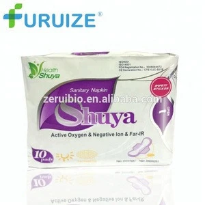 100% natural cotton sanitary napkin sanitary pads