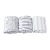 Import 100%Cotton Material and 110gsm Weight combed  cotton 3pcs box  baby muslin swaddle blanket wrap baby receiving blanket from China