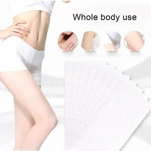 100pcs Removal Nonwoven Body Cloth Hair Remove Wax Paper Rolls Hair Removal Epilator Wax Strip Paper