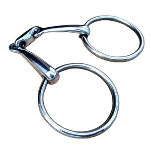 10.5cm 11.5cm Factory Price Cob riding Equipment Bits Stainless Steel Horse Snaffle Bit