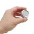 Import 10g 10ml Cosmetic Packaging Silver Aluminum Jar Empty Metal Tin Box Eye Cream Small Round Tin Can from China