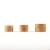 10g empty recycled bamboo cosmetic jars wooden face cream jar