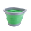 10L Square Circle Portable Folding Water Container Space Saving Bucket Collapsible bucket