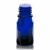 Import 10ml blue Euro essential glass oil dropper perfume bottle with sprayer lotion pump for cosmetic packaging from China