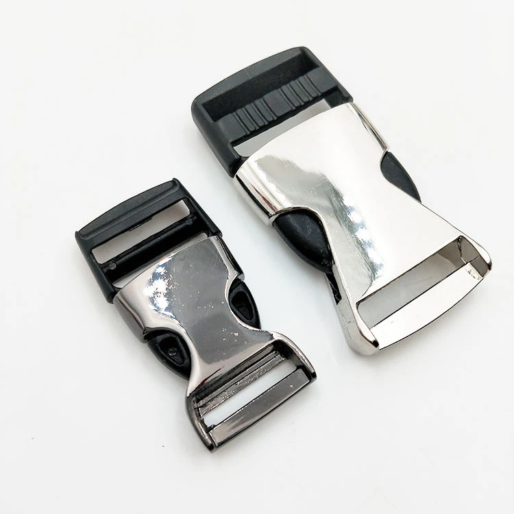 10mm-25mm 3/8&#x27;&#x27;  5/8&#x27;&#x27;  3/4&#x27;&#x27;  1&#x27;&#x27; Plastic and metal belt / luggage buckle