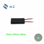10mm 505nm 30mw Laser Module Green Dot Laser Module ACC Drive Industrial Laser Pointer Module