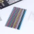 Import 12 colors black wooden pencil set with box colorful Metallic lead core Pencils for painting from China