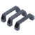 Import 120 mm Square handle quality nylon plastic pull handles from China