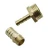 Import 1/2&#39;&#39; Male/Female Thread Brass Connector Brass Fittings Pipe Fittings Hose Adapter from China