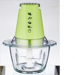 1.2L electric glass food processor with multi-function meat grinder