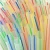 Import 12mm Jumbo Plastic Bubble Tea Drinking Straws , Transparent Stripe Straws for Boba Tea Smoothie Milkshakes from China