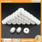 144 Size L 70D/2 Sideless Raw White Prewound Bobbin Thread for Sewing Machine