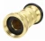 Import 1.5" FEMALE THREAD CAST BRASS  FIRE HOSE NOZZLE from China