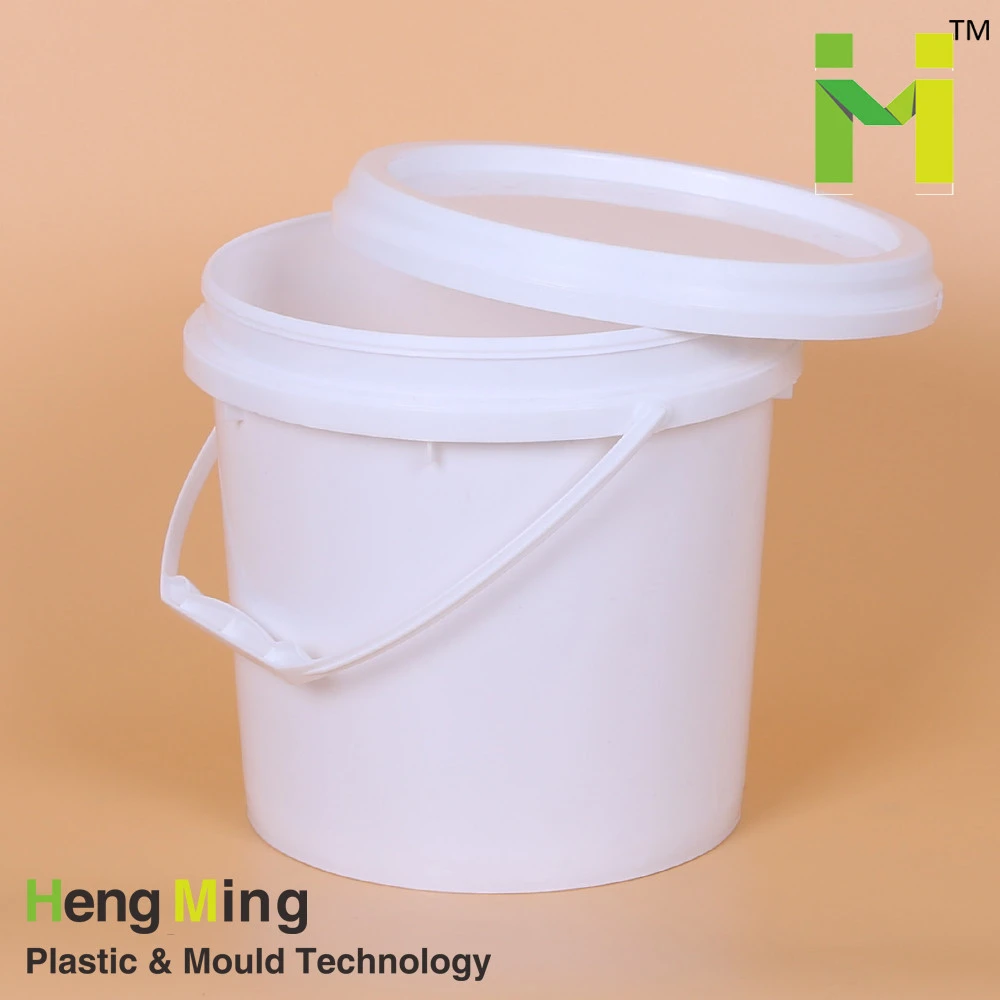 1.5 gallon eco-friend popcorn food packaging plastic buckets with lid and handle
